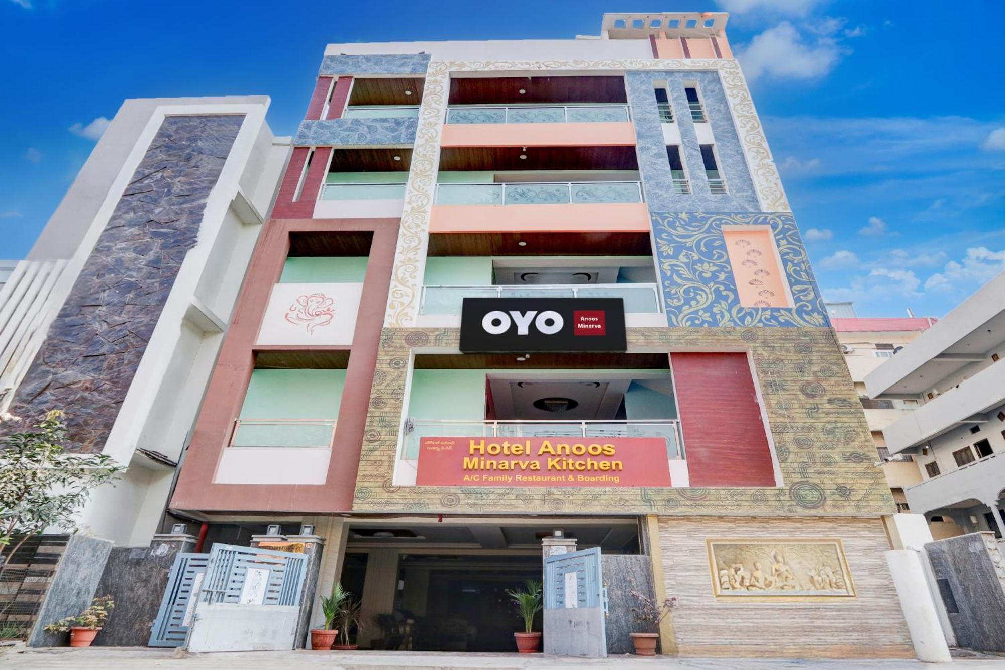 Hotel O Anoos Minarva Hyderabad Exteriör bild
