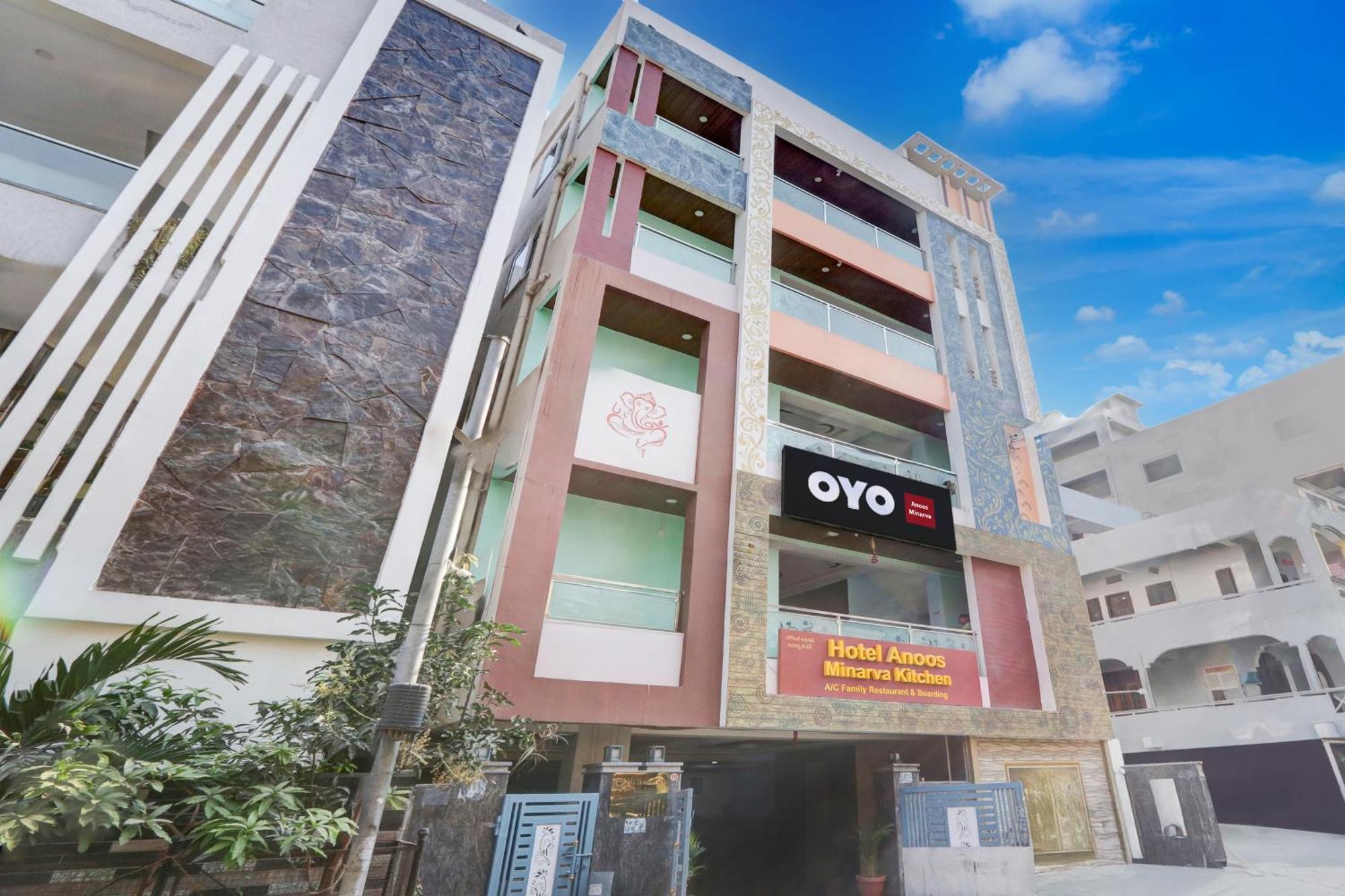 Hotel O Anoos Minarva Hyderabad Exteriör bild